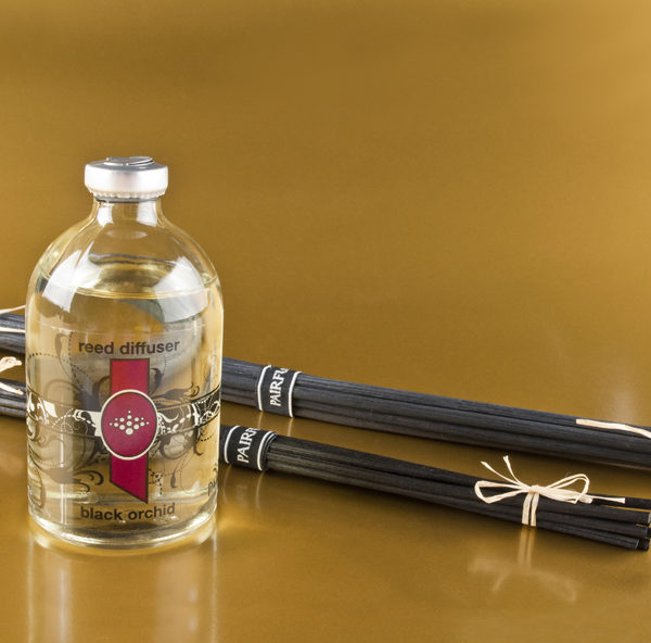 Refill reed diffuser sticks black extra long classic