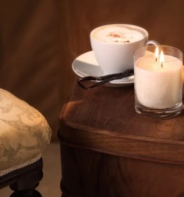 Coffe Bean Smell Candle Perfume Vanilla