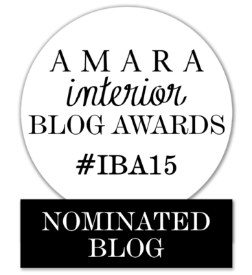 2015 Amara Interior Blog Award best luxury blog perfume home fragrance skin care nominated blog