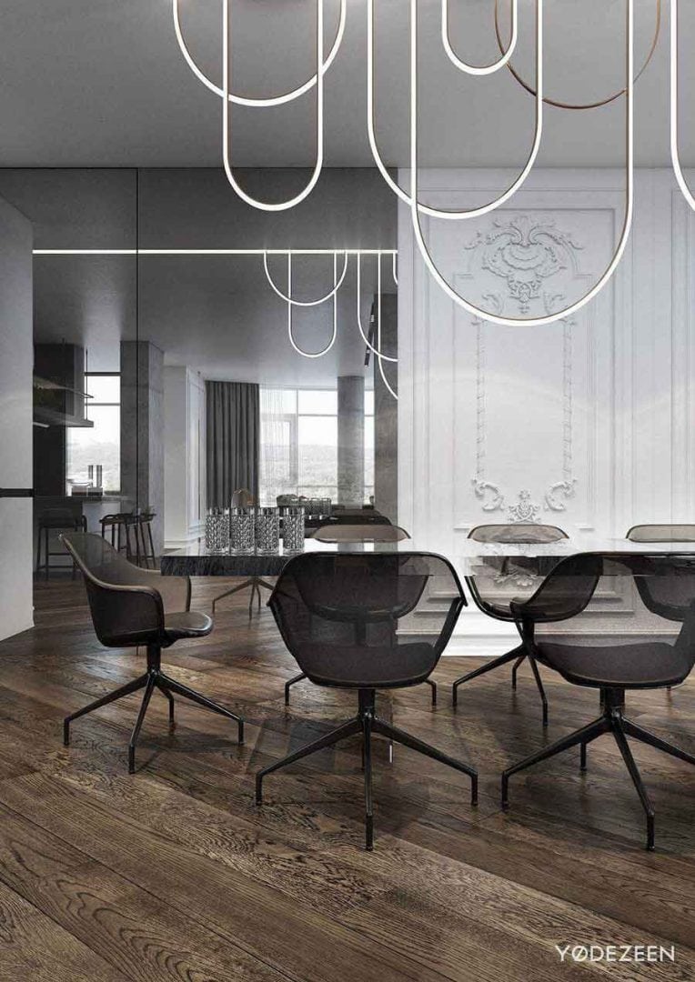 Apartment Blends Modern And Classical