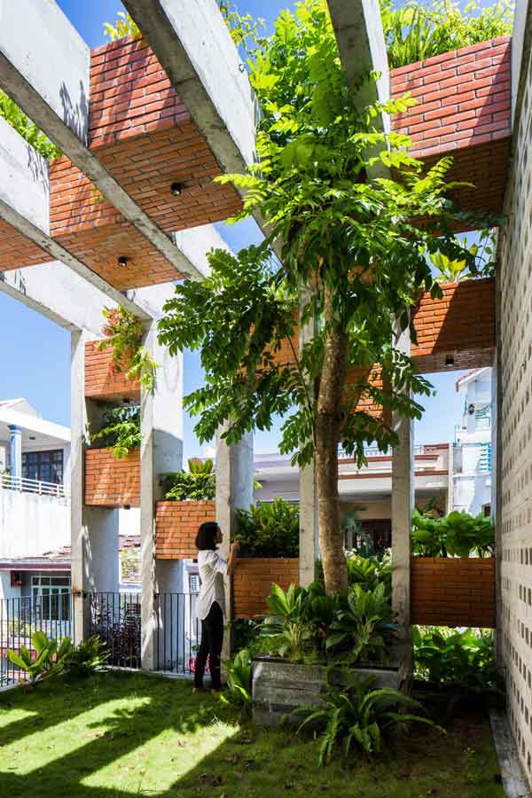 Green oasis city living vietnam