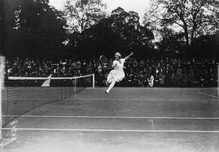 Suzanne Lenglen Tennis Player 1920 International Womens Day