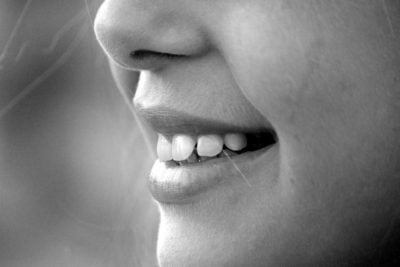 Woman Smile Perfume Nose