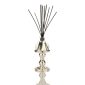 Pairfum Large Reed Diffuser Bell Glass Candle Holder Silver
