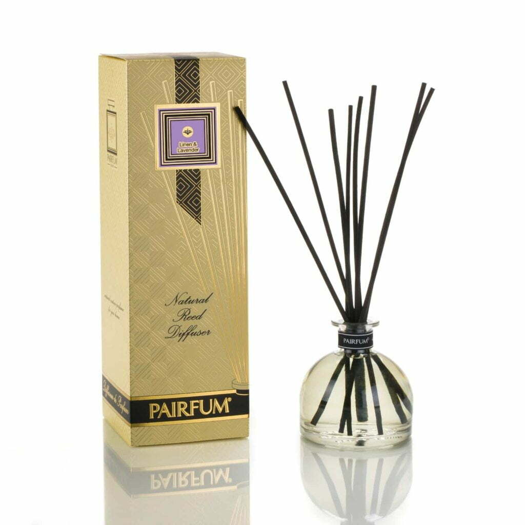 Pairfum Large Reed Diffuser Bell Signature Linen Lavender