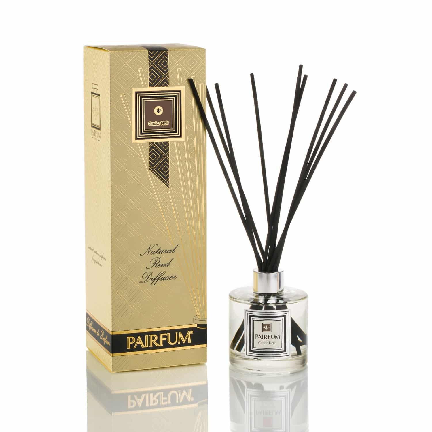 Pairfum Large Reed Diffuser Tower Signature Cedar Noir