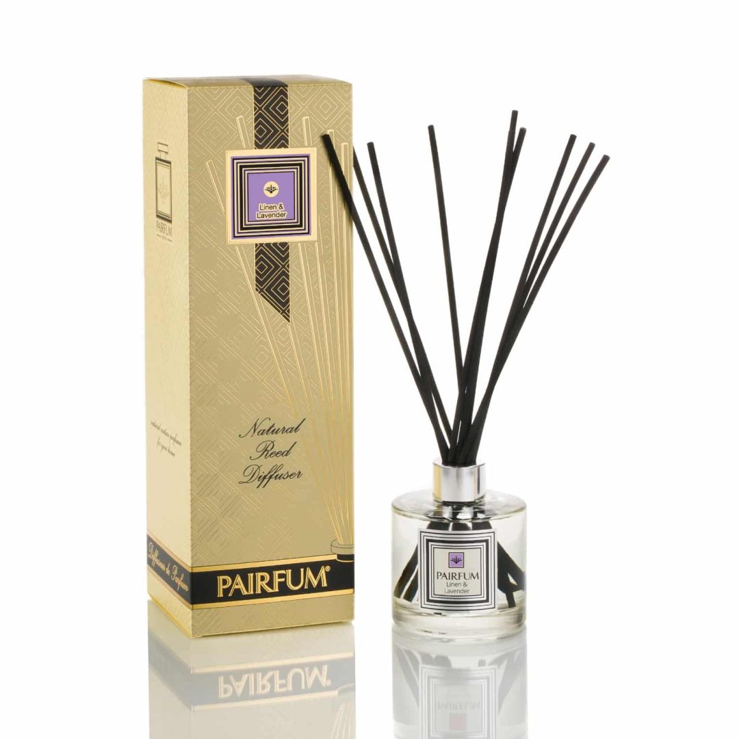 Pairfum Large Reed Diffuser Tower Signature Linen Lavender Pairfum Large Reed Diffuser Tower Signature Linen Lavender
