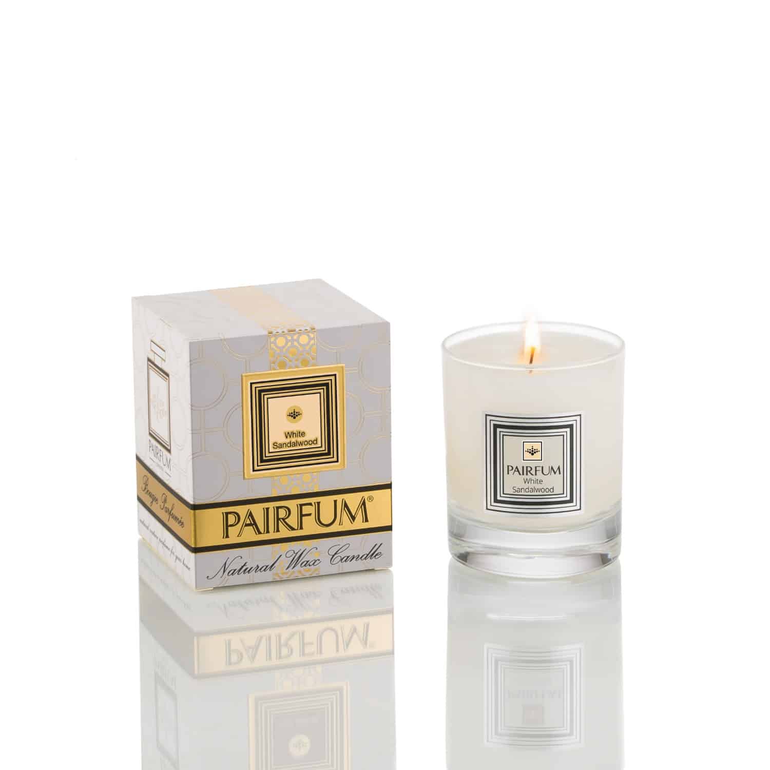 Pairfum Natural Wax Candle Pure White Sandalwood Pairfum Natural Wax Candle Pure White Sandalwood