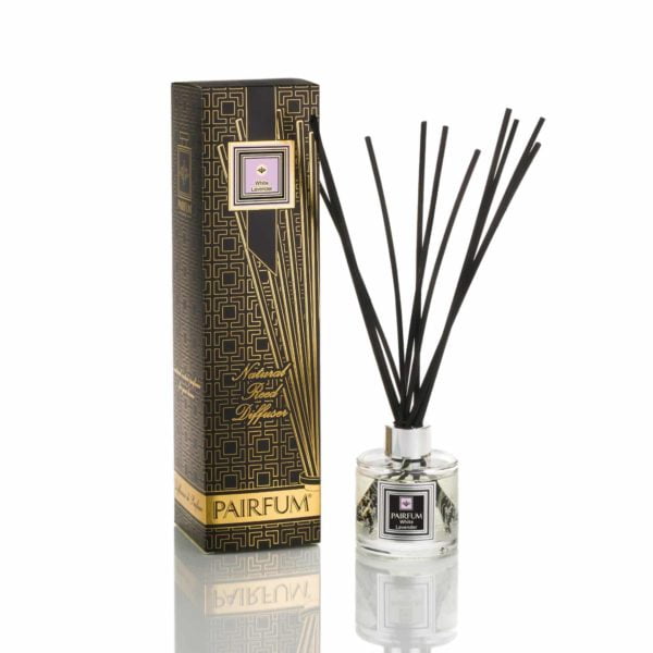 Pairfum Reed Diffuser Tower Classic Noir White Lavender