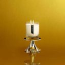 Pairfum Silver Pedestal Classic Candle Gold