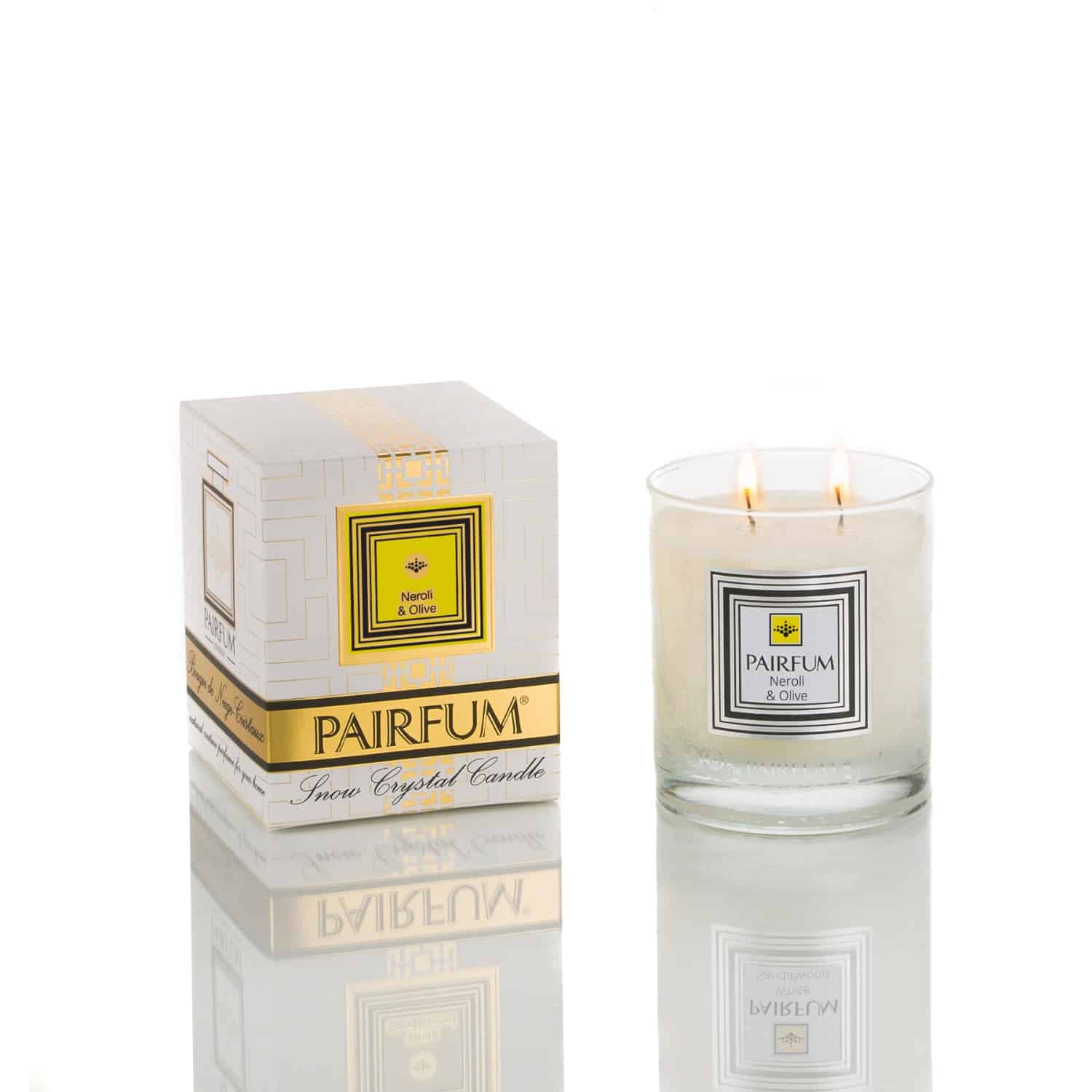 Pairfum Snow Crystal Candle Classic Pure Neroli Olive