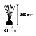 Pairfum Infographic Reed Diffuser 250 ml Size