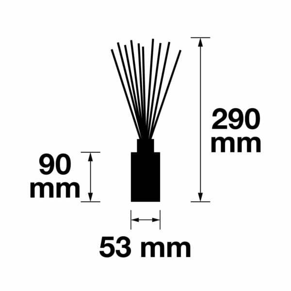 Pairfum Infographic Reed Diffuser Refill 100 Ml Size
