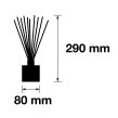 Pairfum Infographic Large Reed Diffuser 200 ml Size
