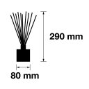 Pairfum Infographic Large Reed Diffuser 200 ml Size