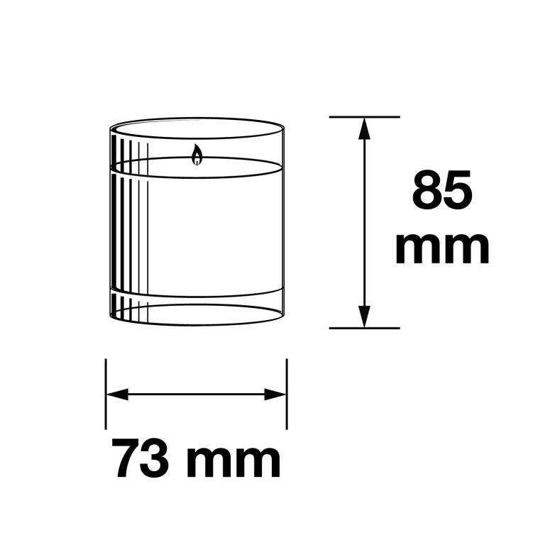 Pairfum Infographic Natural Soy Wax Candle Petite 140 g Size Pairfum Infographic Natural Soy Wax Candle Petite 140 g Size