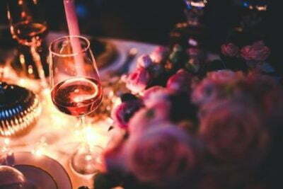 Christmas Light Wine Rose Room Fragrance Reed Diffuser