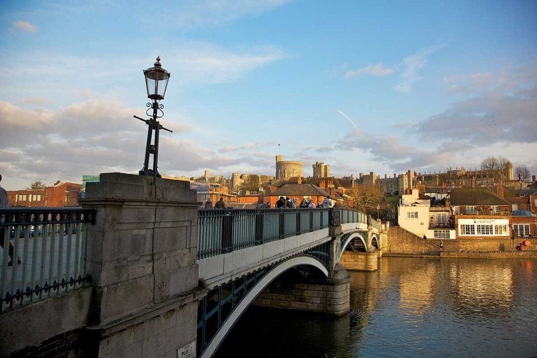 Royal Windsor Bridge Town Great Britain
