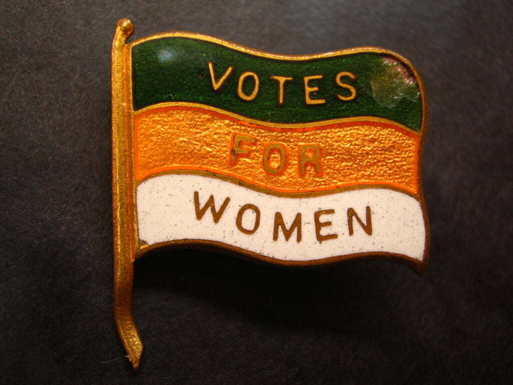 Votes For Women Lapel Pin (Nancy)