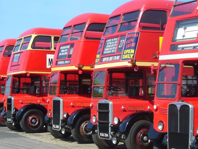 London Red Bus Double Decker