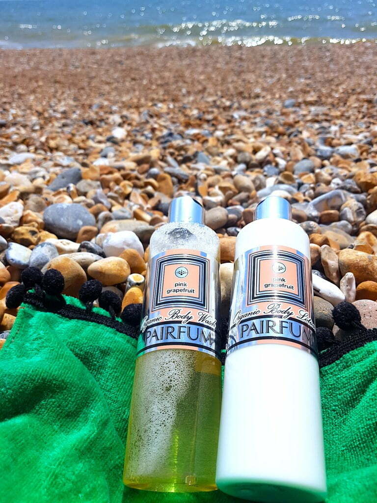 Organic Wash Lotions image on Beach