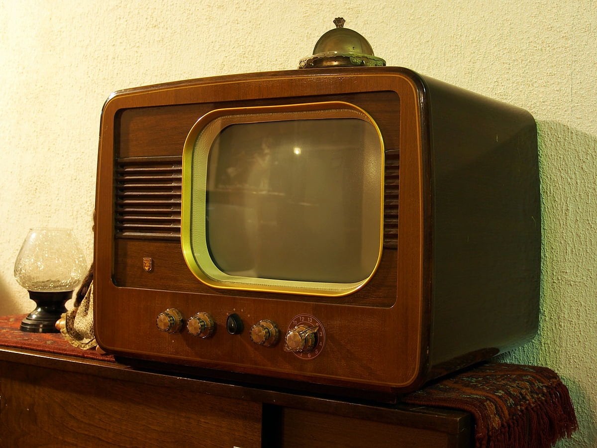 Old Philips Television Set Old Philips Television Set, 3