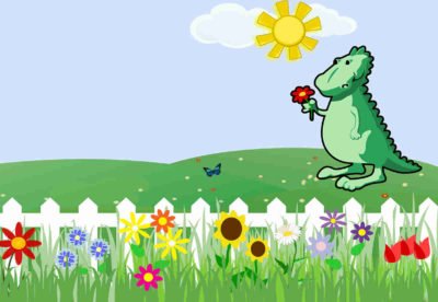 dinosaur flower