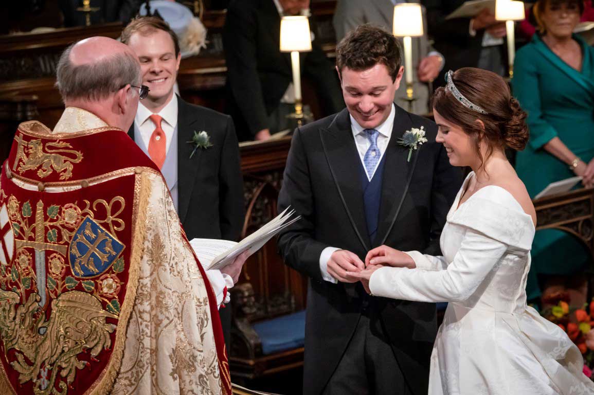 Highlights Royal Wedding Princess Eugenie Jack Brookbank