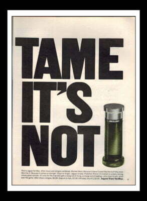 Tame It's Not Aftershave 1970's