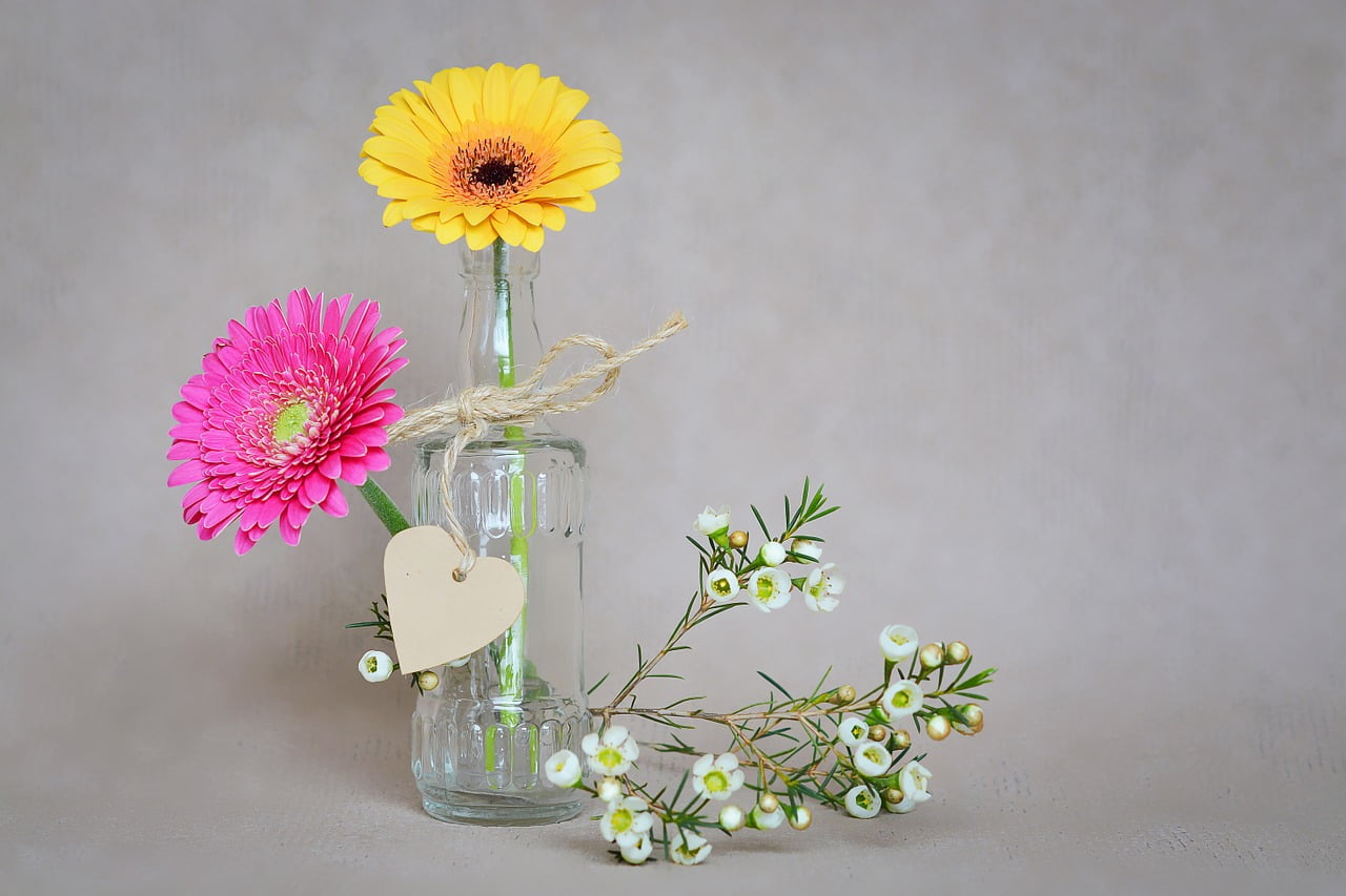 Flowers Bottle Flowers Bottle 2