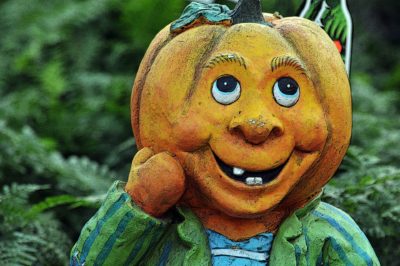 Smiling Pumpkin Man 1