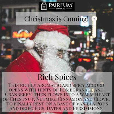 Christmas Coming Pairfum London Fragrance Santa