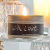 Lifestyle Fragranced Soy Wax Candle Love Message