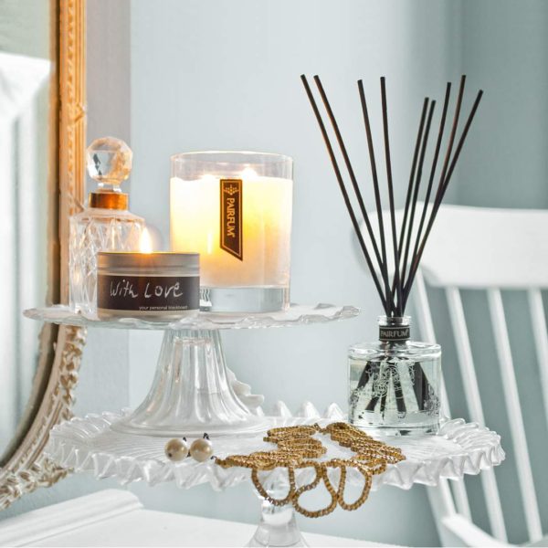 Living Room Natural Reed Diffuser Luxury Fragranced Candle