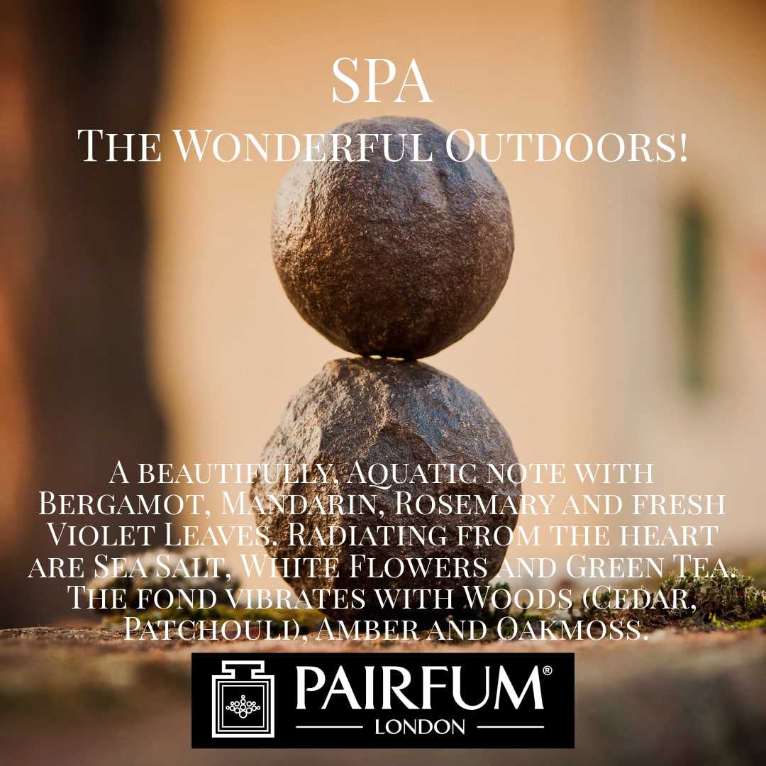 Spa Wonderful Outdoors Pairfum London 9