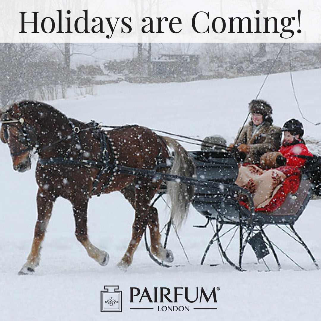 Pairfum London Holidays Coming Snow Santa's Sleigh