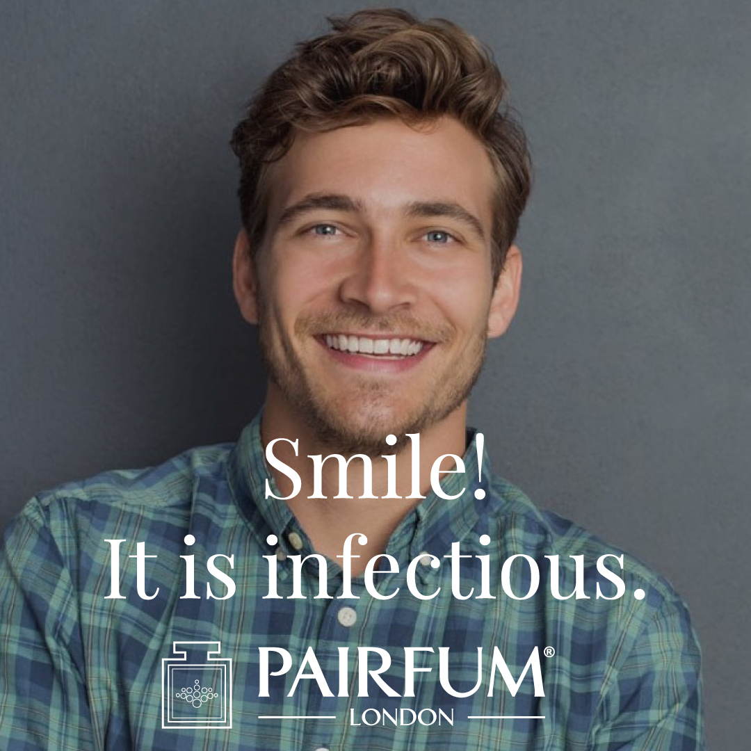 Health Tips Smile Infectious Perfume Happy Man