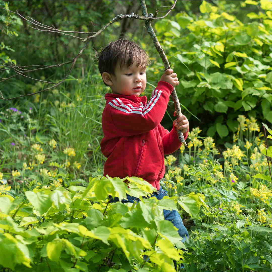 Kates Garden Child Playing