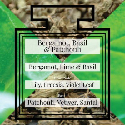 Pairfum Fragrance Bergamot Basil Patchouli Perfume Triangle