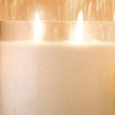 Pairfum.Snow Crystal Candle.two wicks