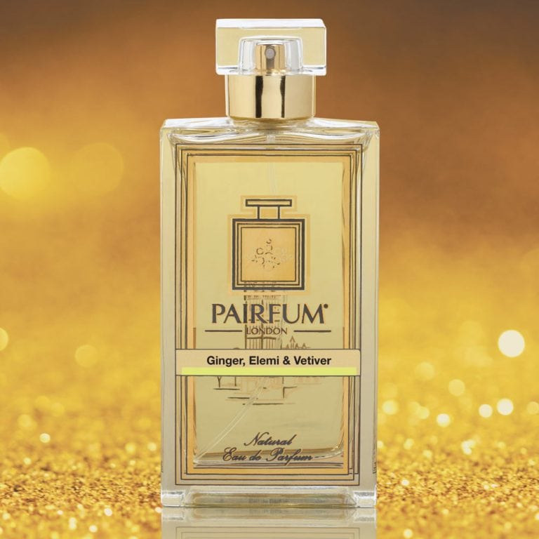Eau De Parfum Bottle Ginger Elemi Vetiver Gold Eau De Parfum Bottle Ginger Elemi Vetiver Gold