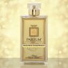 Eau De Parfum Bottle Neroli Musk Orange Blossom Gold Sparkle