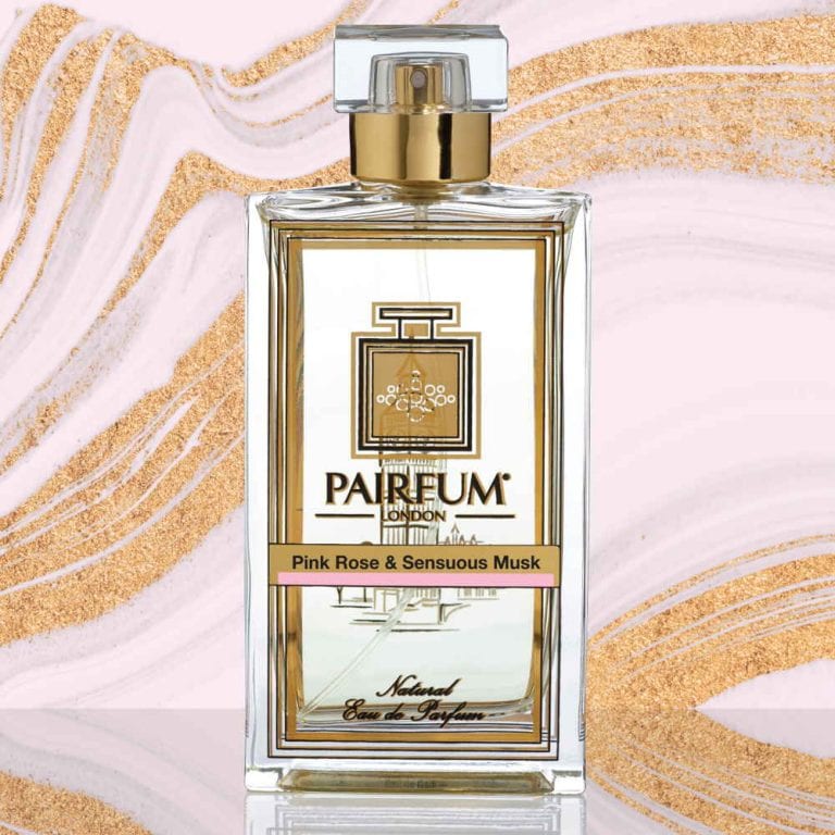 Eau De Parfum Bottle Pink Rose Sensuous Musk Pure Grain Eau De Parfum Bottle Pink Rose Sensuous Musk Pure Grain