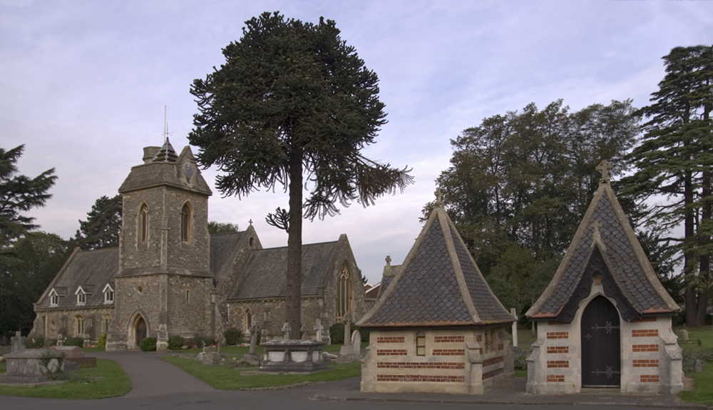 Englefield Green Church Twin Mausolea