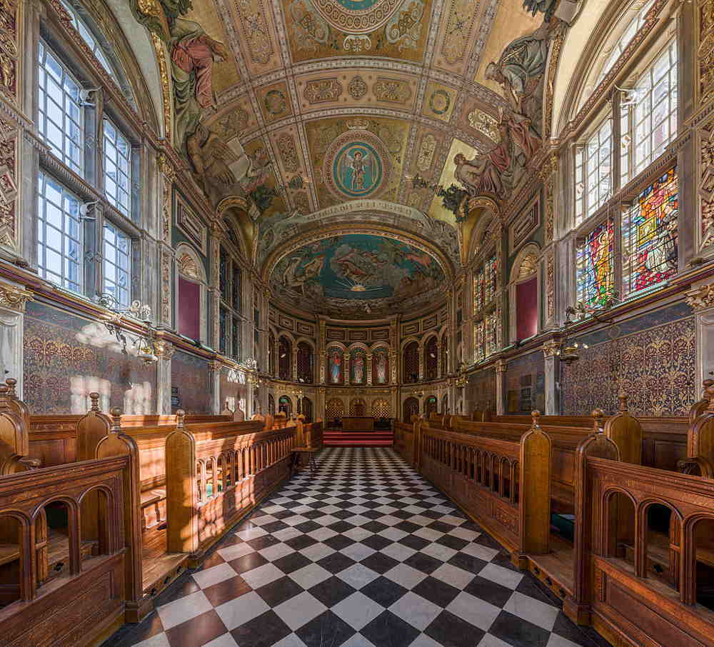 Englefield Green Royal Holloway University Chappel Interior