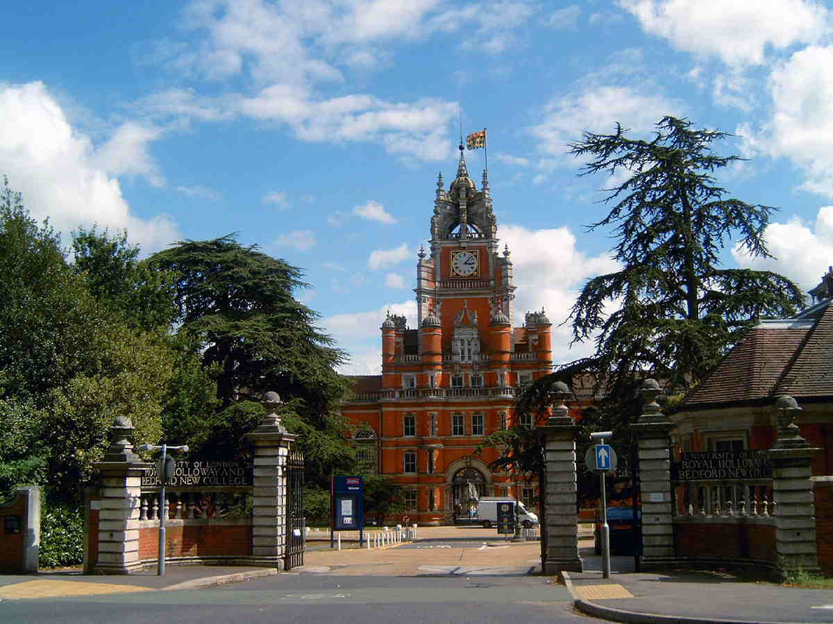 Englefield Green Royal Holloway University Front Entrance