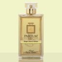Gold Eau De Parfum Bottle Ginger Elemi Vetiver