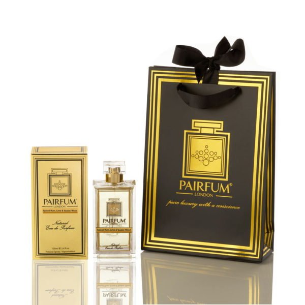 Pairfum Eau De Parfum Gold Giftbag Spiced Rum Lime Guaiac Wood