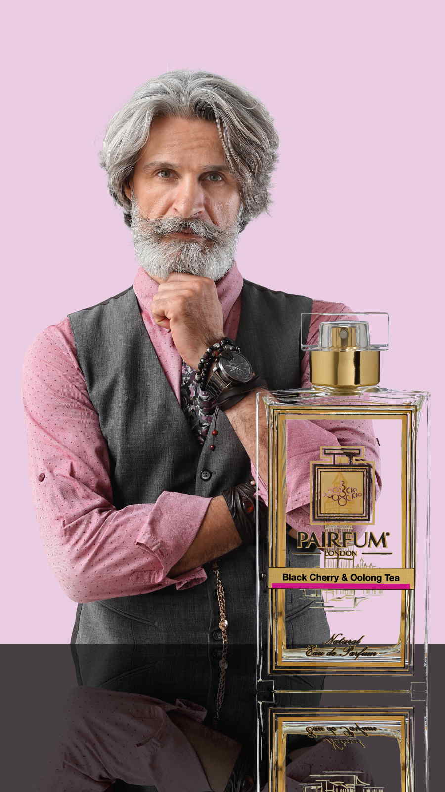 Eau de Parfum Person Reflection Black Cherry Oolong Tea Man 9 16 Eau de Parfum Person Reflection Black Cherry Oolong Tea Man 9 16
