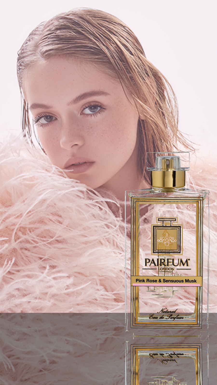 Eau de Parfum Person Reflection Pink Rose Sensuous Musk 9 16 Eau de Parfum Person Reflection Pink Rose Sensuous Musk 9 16